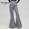ANY SPOOR Women's High-Waist Slim Fit Flare Long Pants