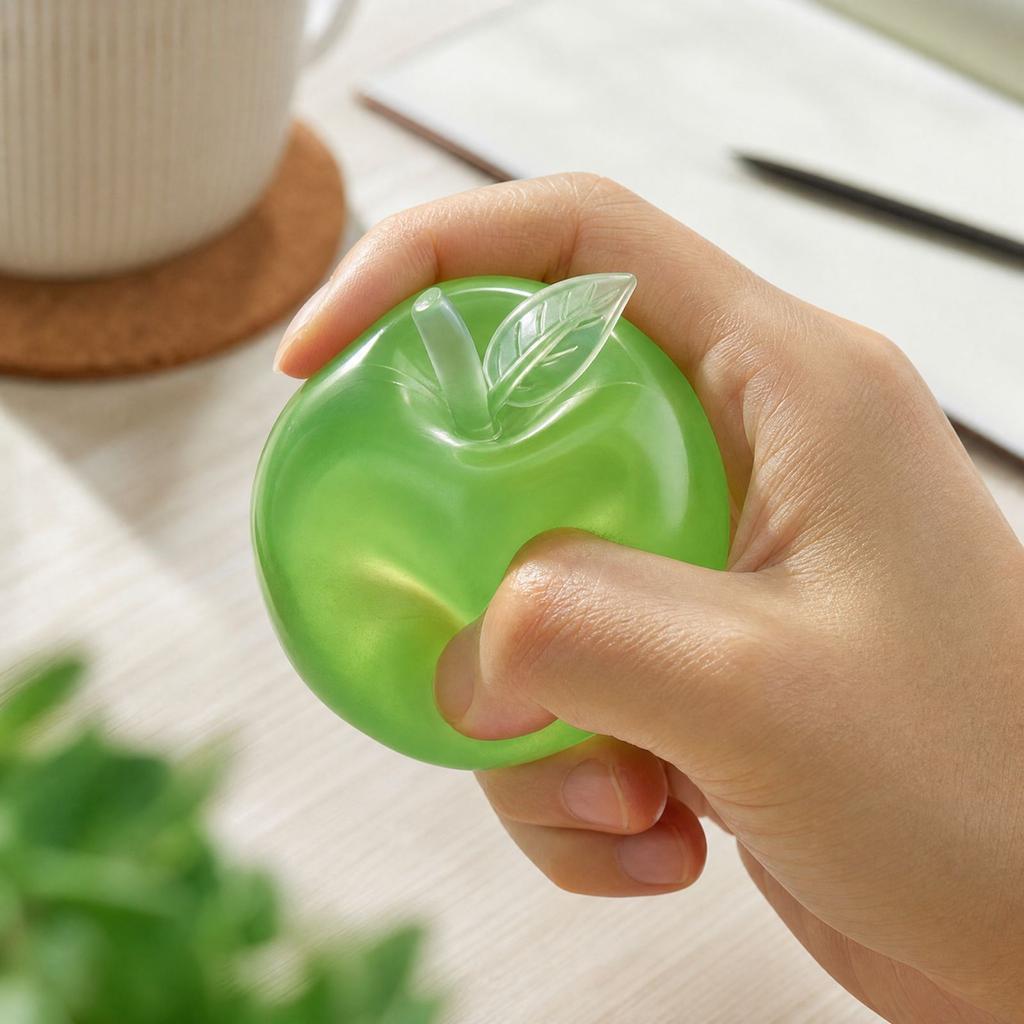 Stress Toy with Leaf and Oil Scent for Adults and Kids