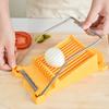 Stainless Steel Cut Egg Slicer Lunch Meat Ham Sectioner Cutter Mold Multifunction Eggs Splitter Dividers Cutter Kitchen Gadget