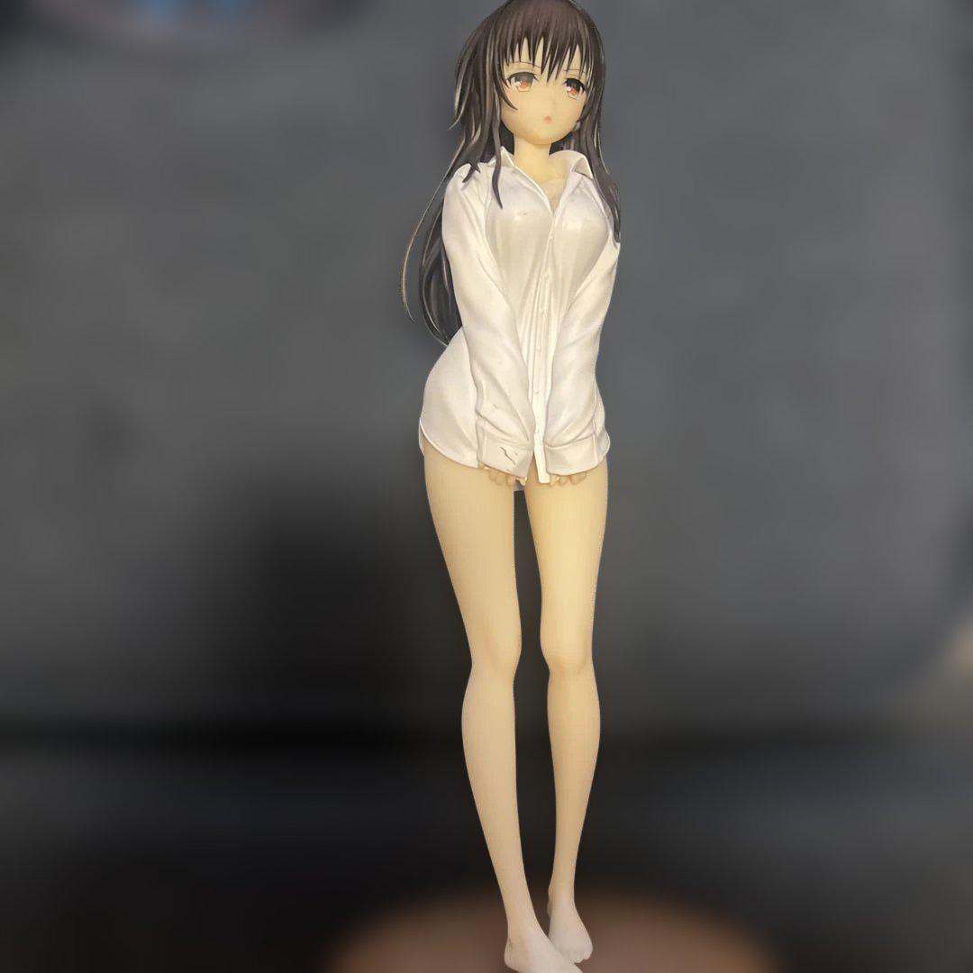 

[USED] To Love-Ru Darkness Yui Kotegawa dress shirt figure (no box)