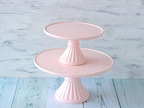 cotta Cake Stand, Flat, Pink, Large (25cm), D25 x D11 x H13cm, 87053