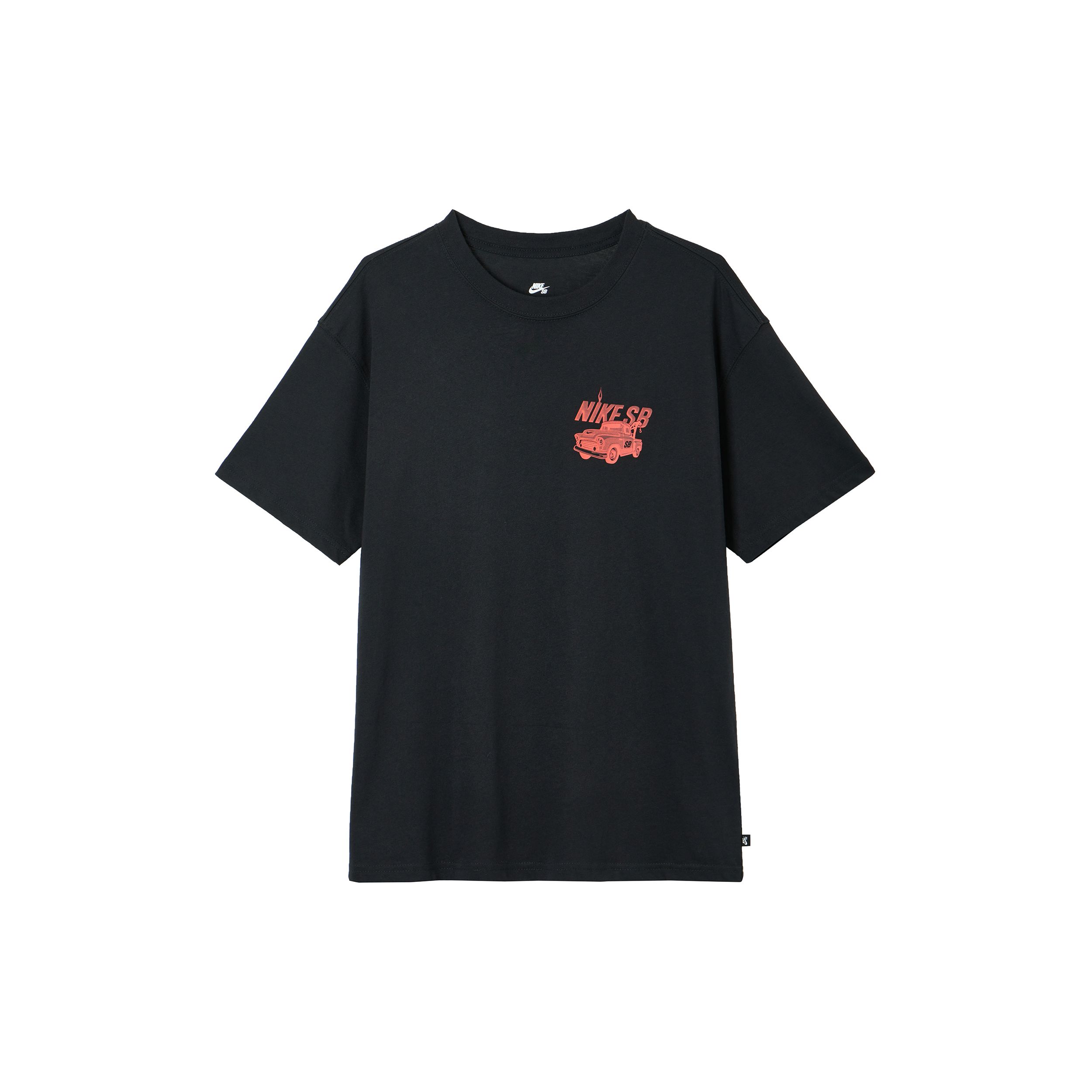 Nike Sportswear Dri-Fit Standard Fit Crew Neck Short Sleeve T-Shirt Men Black White HJ0821-010 M