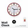 Dopamine Cute Light Luxury Wall Clock Punch-free Clock Living Room Home Fashion New Creative Wall