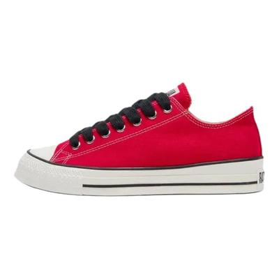 Throwback Retro Serie 90 Chuck 90 Scarpe Larghe Comode Classiche Basse Tela Scarpe Sneaker Unisex Rosse A17830C