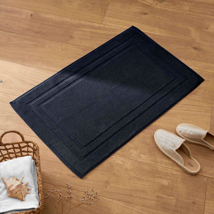 Tapis de bain "Spa" 50 x 80 cm / 950 gr/m² - "Spa" Bleu Nuit