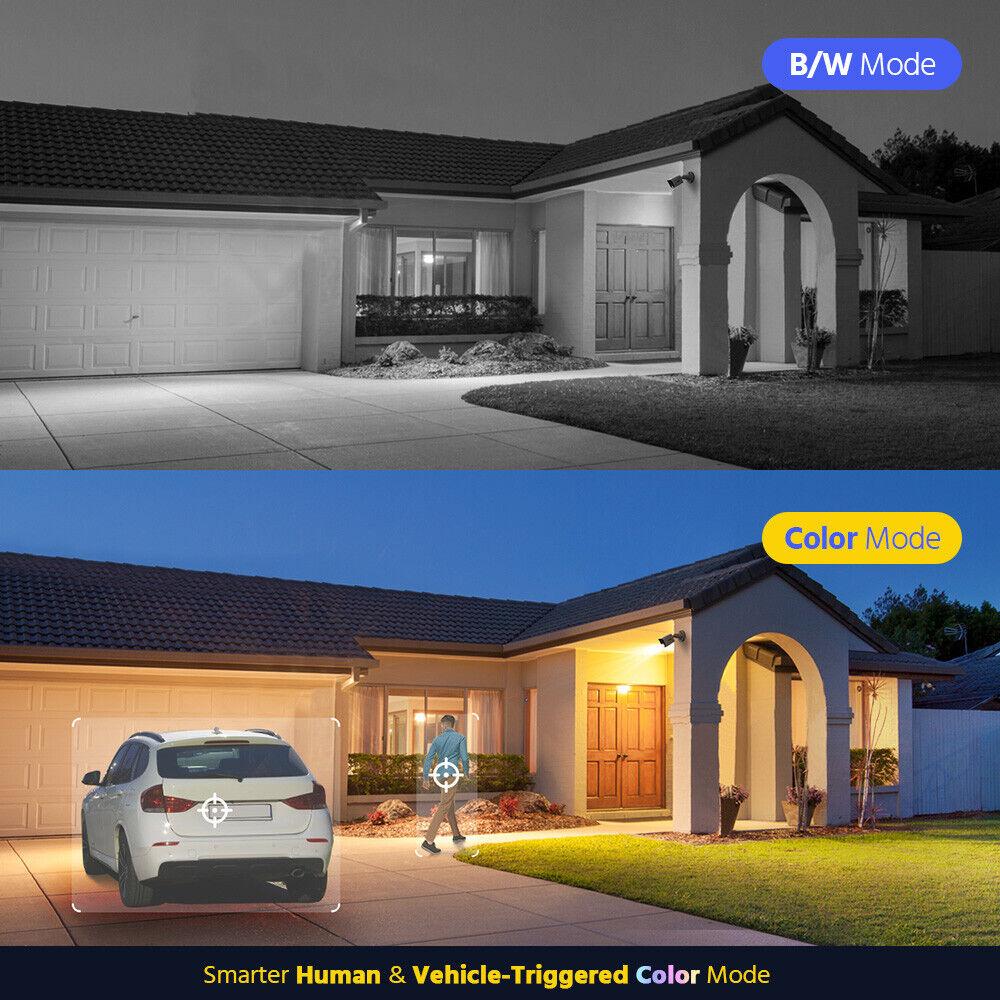 ANNKE 5 Megapixel Color Night Vision set of video surveillance cameras