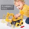 Abs Inertia Engineering Car Toy Vehicle For Children Shock-resistant Excavator Model