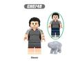 Strange Series Story Building Blocks G0196, Bagged Figures GH0746-0753