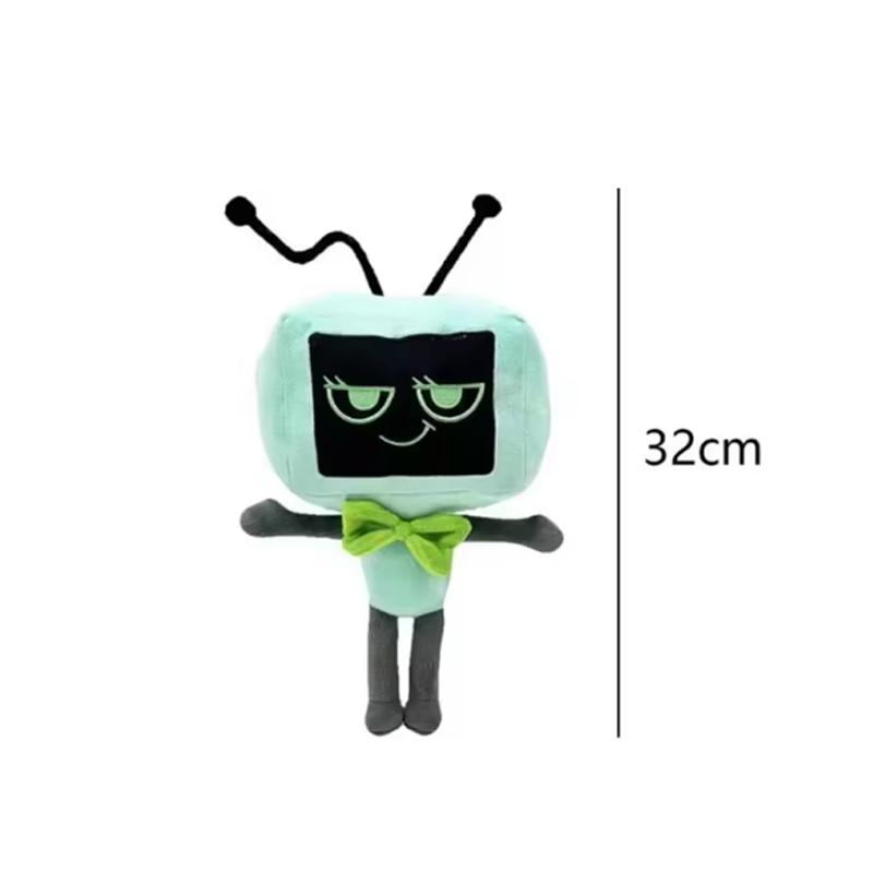 Dandy's World Plush Cute Dandy World Scrap Stuffed Horror Game Goob Pebble Plushie Soft Pillow Doll Children Gifts Doll