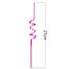 8/16-Pack Fruit-Shaped Straws: Reusable, Food-Grade Plastic Spiral Drinking Straws, Perfect For Birthday Party Decorations
