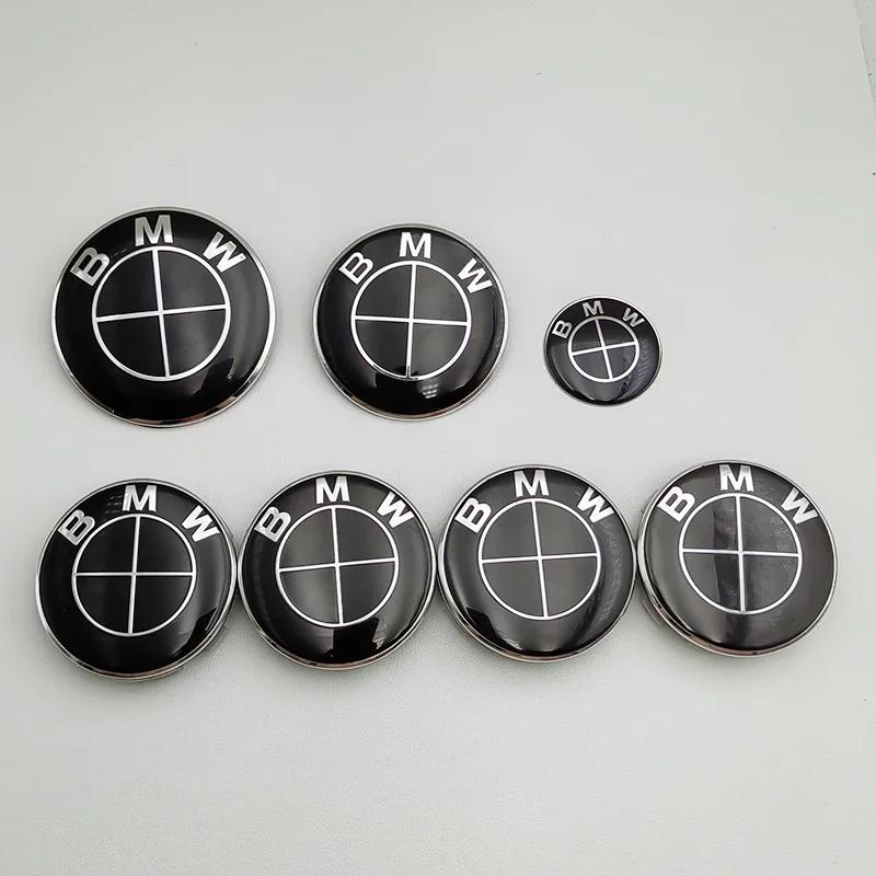 För BMW 7st BMW Emblem Set 82mm 74mm 45mm 56mm 68mm Bil Framhuv Lockemblem Baklucka Emblem Fälgnavskåpor Ratt S
