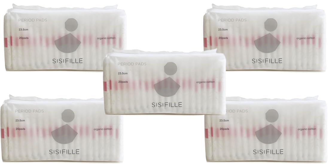 

SISIFILLE period pad 20 pieces x 5 sets 23.5cm