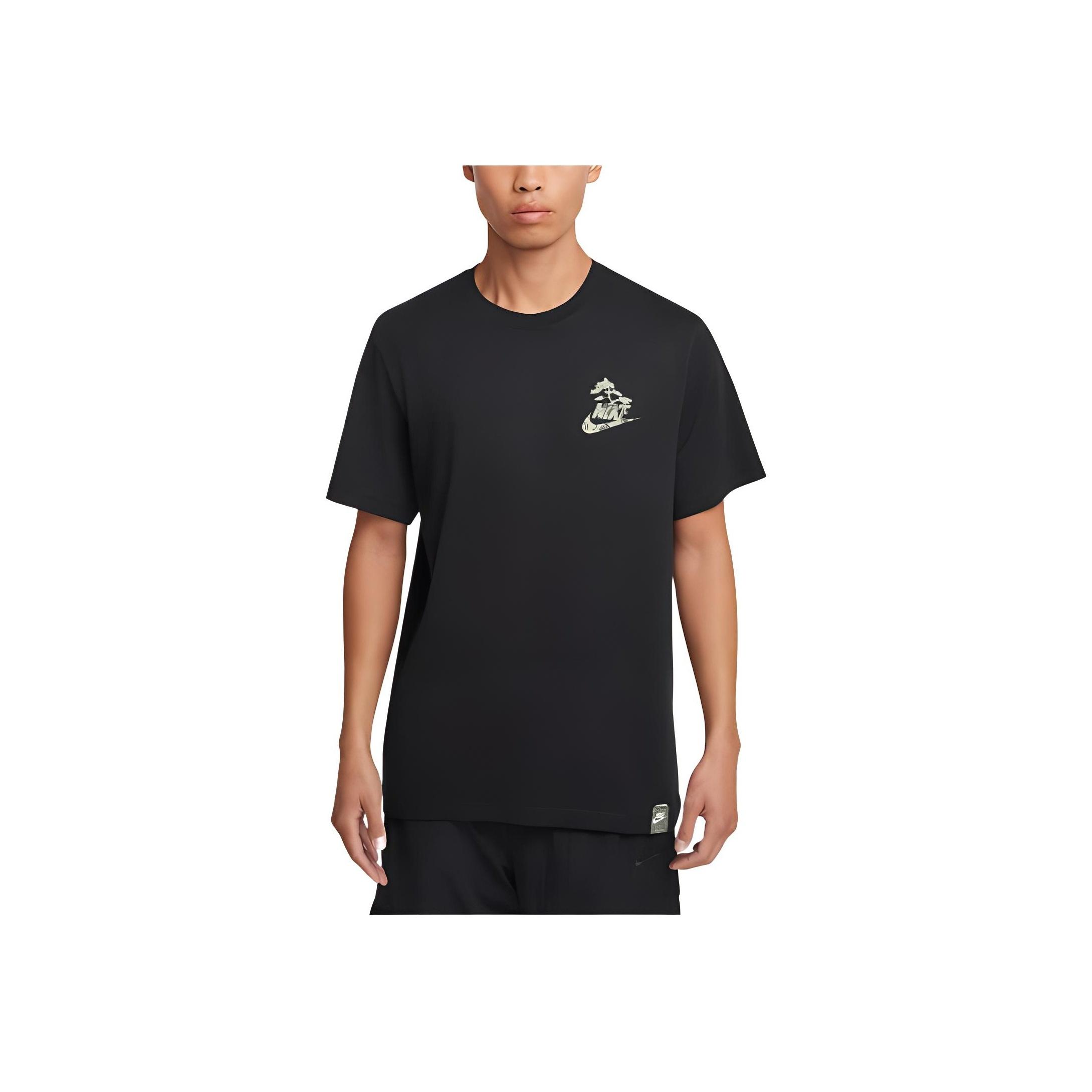 

Nike Спортивная одежда Club FW24 Хлопковая Модная Универсальная Толстовка с Круглым Вырезом Футболка с Коротким Рукавом Мужские Топы Черный FZ7952-010 2XL