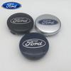 Adesivo de Carro Ford 4 peças 3D para ford 56mm 60mm 68mm Emblema do Carro Calota Central da Roda Tampa de Cubo adesivo Decalque styling auto Acesso