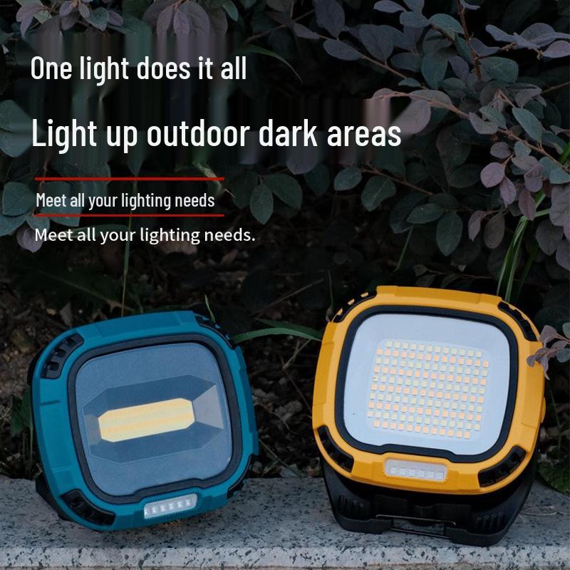 Portable LED Work Light with Strong Magnet & Hook - High Brightness, Long Battery Life, Ideal for Outdoor Emergencies