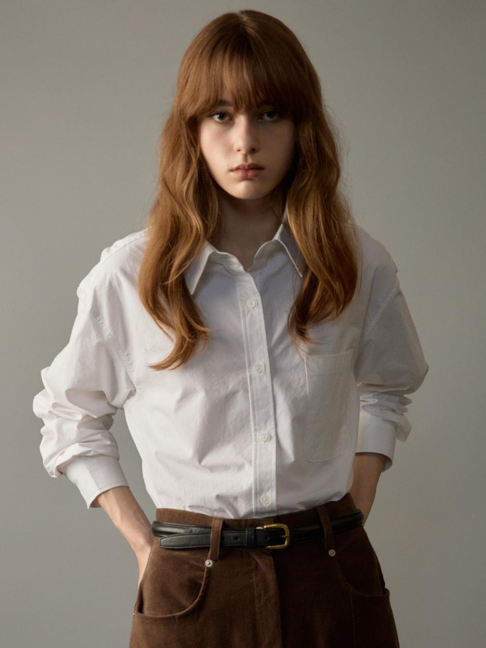 Nowood Solid Basic Shirt (Ivory) Free