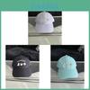 Cotton Baseball Cap With Embroidered Letters For Spring Summer Sun Protection