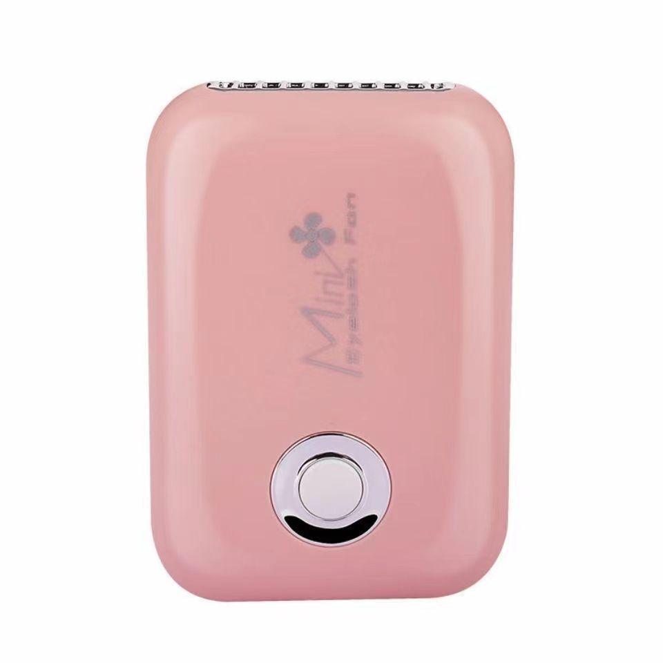 USB Rechargeable Portable Eyelash Fan & Mini Hair Dryer for Grafting Eyelashes розовый