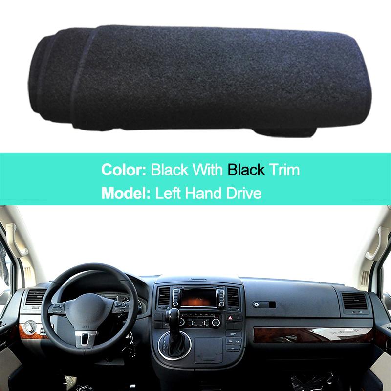 For Volkswagen VW Transporter T5 Caravell 2004-2015 Car Dashboard Cover Dash Mat Sunshade Carpet Interior Anti-UV Accessories