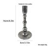 European Retro Wrought Iron Candlestick Home Decoration - Aged Metal Craft Ornament