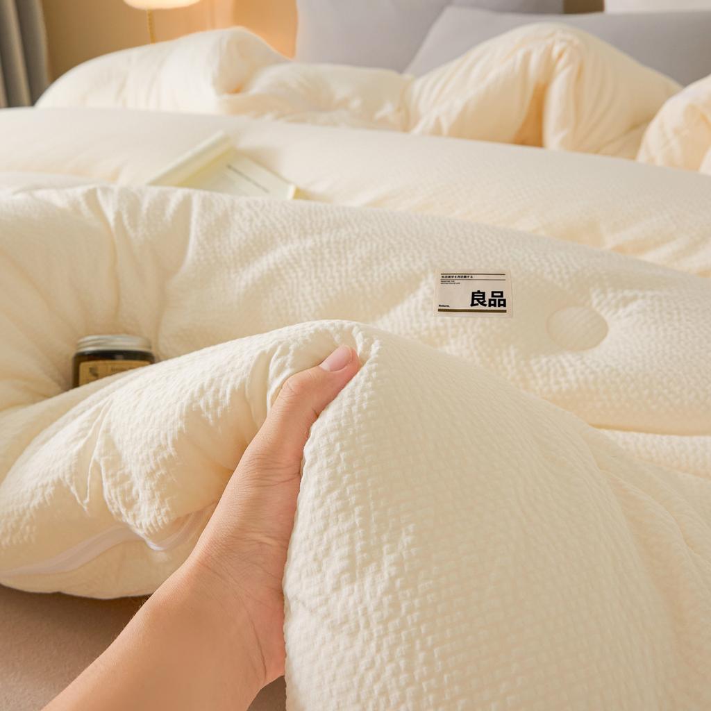 Mei Yun Ge Polyester Double-Layer Yarn Big Bean Mother Quilt and Core