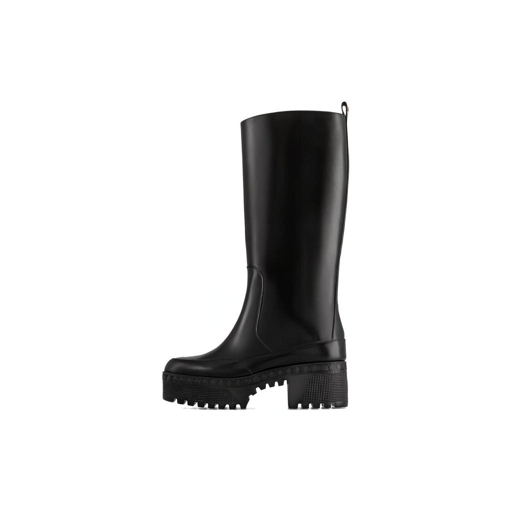 Louis Vuitton Laureate Platform Knee High Boots 6CM Women's Black 1AC7LL