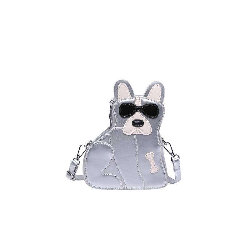Dog Fun Bag For Lady Girls 2024 Spring Versatile Crossbody Bag High Quality Pu Leather Bag Handbag Femme Casual Cartoo Backpack