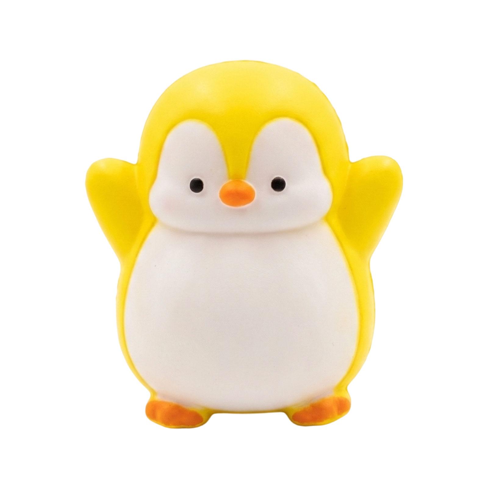 

This Penguin-themed Toy Is The Stress-relief Tool—perfect For People Of All Ages Looking To Carve Out A Little Time To Relax. жёлтый