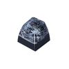 Natürliche Landschaft DIY Harz Tastenkappen Handgefertigt Fuji Schneeberg Transparenter Kreuzschaft Tastenkappe Für Mechanische Tastatur