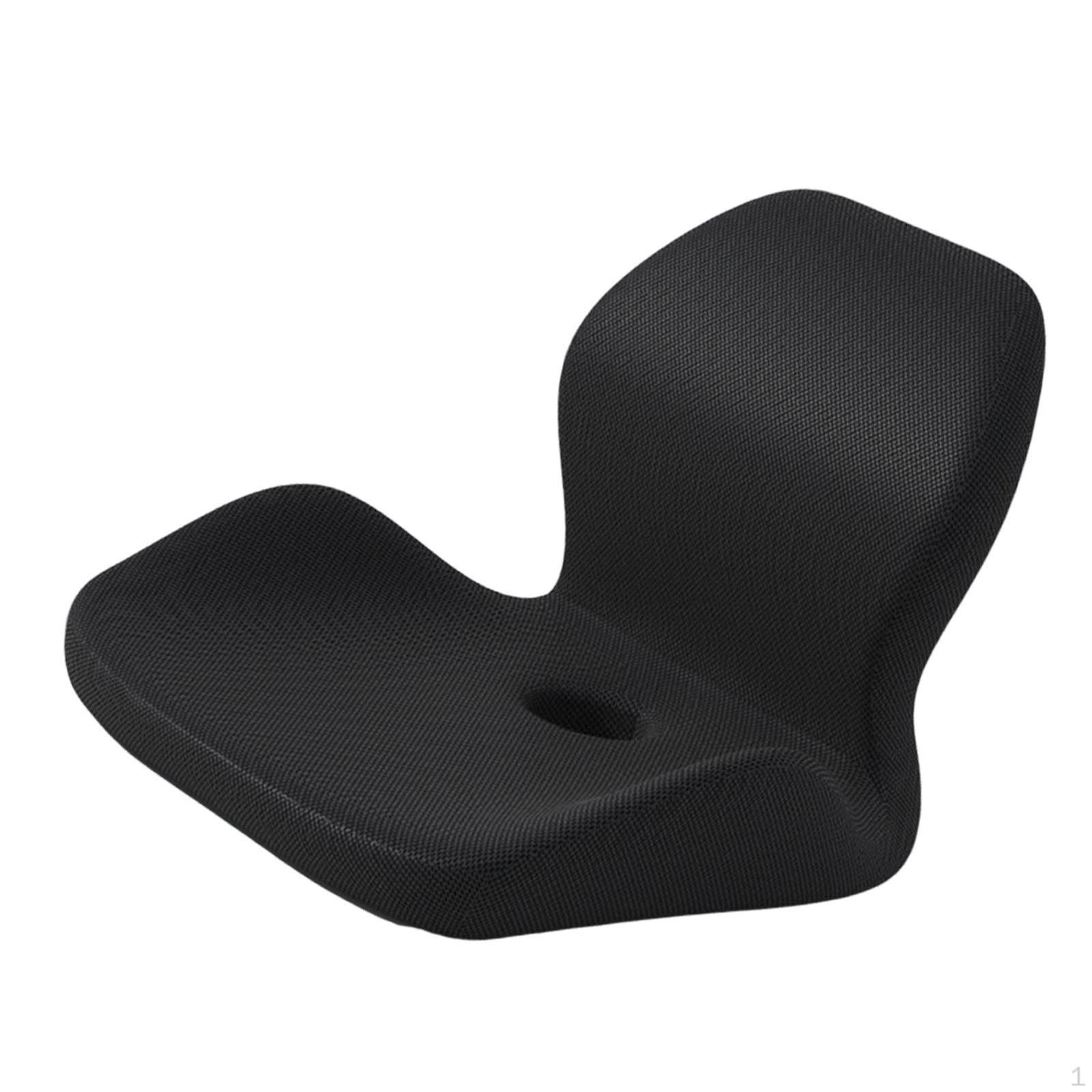 

Memory Foam Seat Cushion Black Birthday Gifts with Removable Cover Hip Pad Chair for