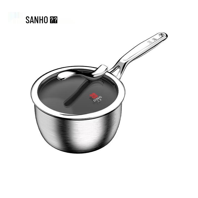 Sanhe Pure Titanium 18cm Non-Stick Saucepan