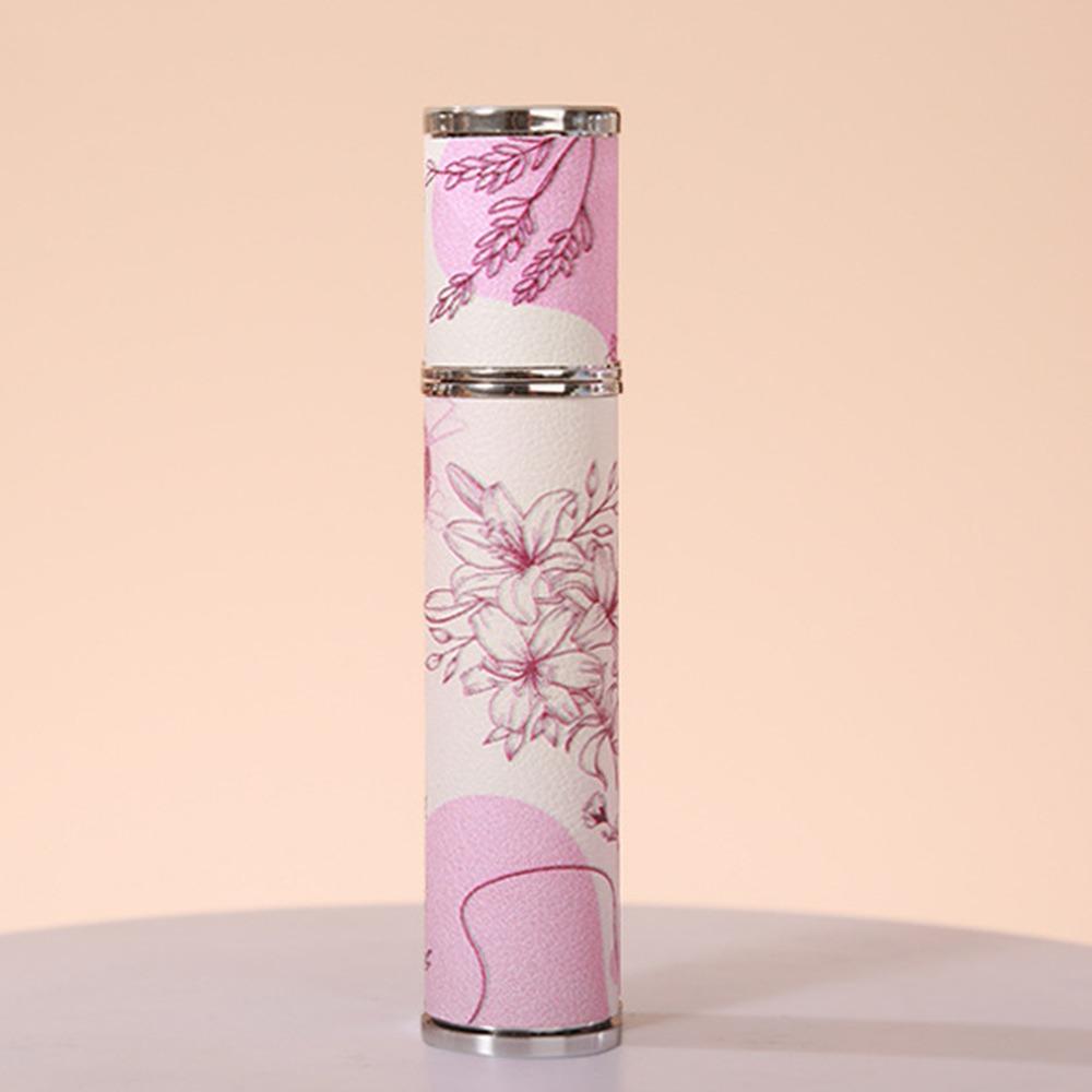 10ml Perfume Bottle PU Leather Perfume Atomizer Bottle Portable Cosmetic Container  for Woman