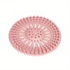 New Arrival Shower Drain Hair Collector And Kitchen Sink Strainer - Reusable Silicone Mesh Strainer With Suction Cup/Non-Design