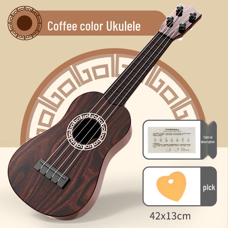 Ukulele Guitar Simulation Educational Toy for Early Learning and Gift for Kids