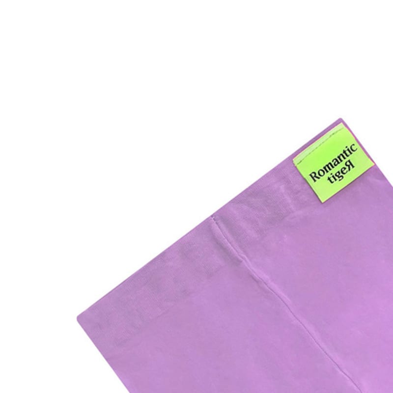 Romantic Tiger Color Sheer Tights (lilac)