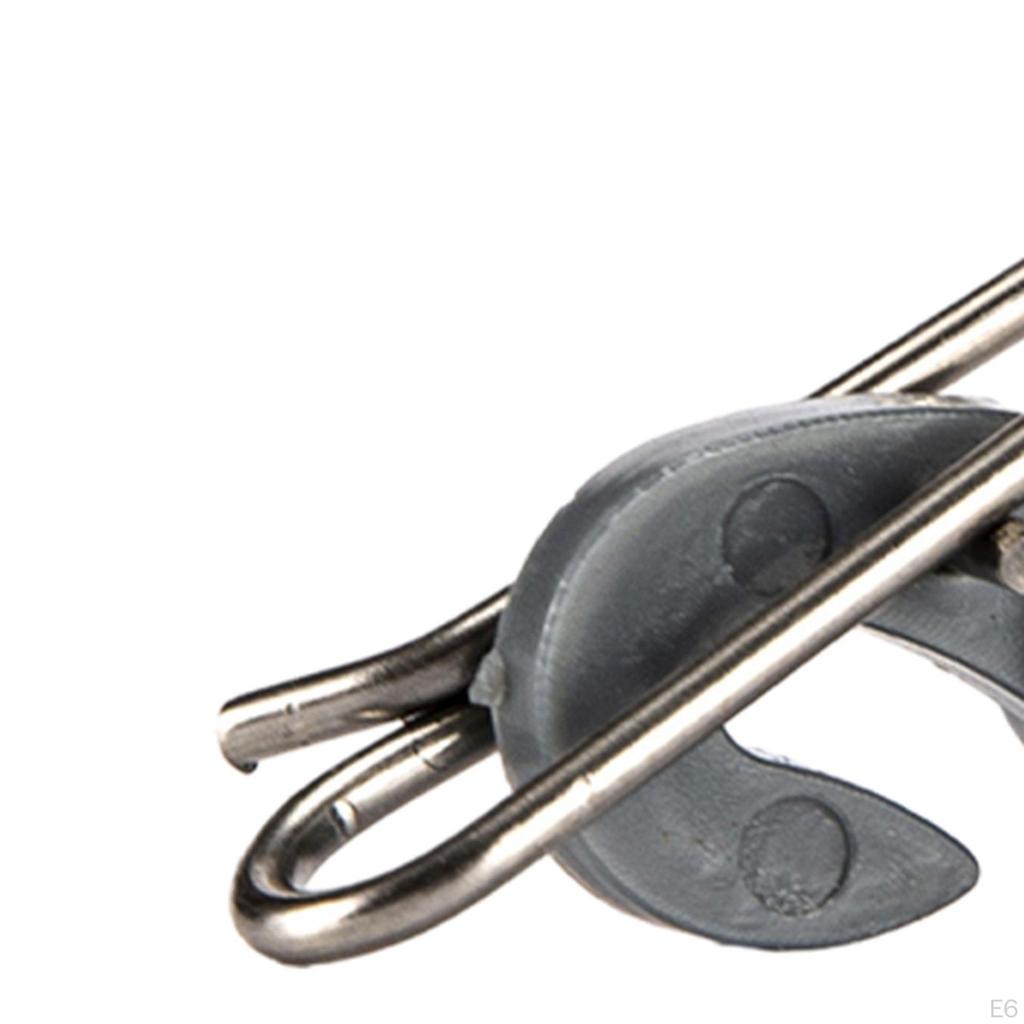 5 Hookbait Release Clips for Fishing, Stainless Steel Bait