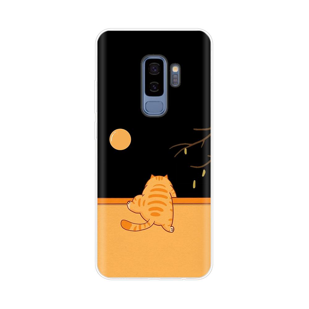 For Samsung Galaxy S9 Plus Phone Case Pretty Butterfly Pattern Soft Slim TPU Clear Silicone Cover For Samsung Galaxy S9 S9+ S 9