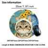 Cute Cat 1pc Mouse Pad Game Console Pad Computer Laptop Pad Keyboard Mouse Pad Office Pad Desk Accessories Anti Slip