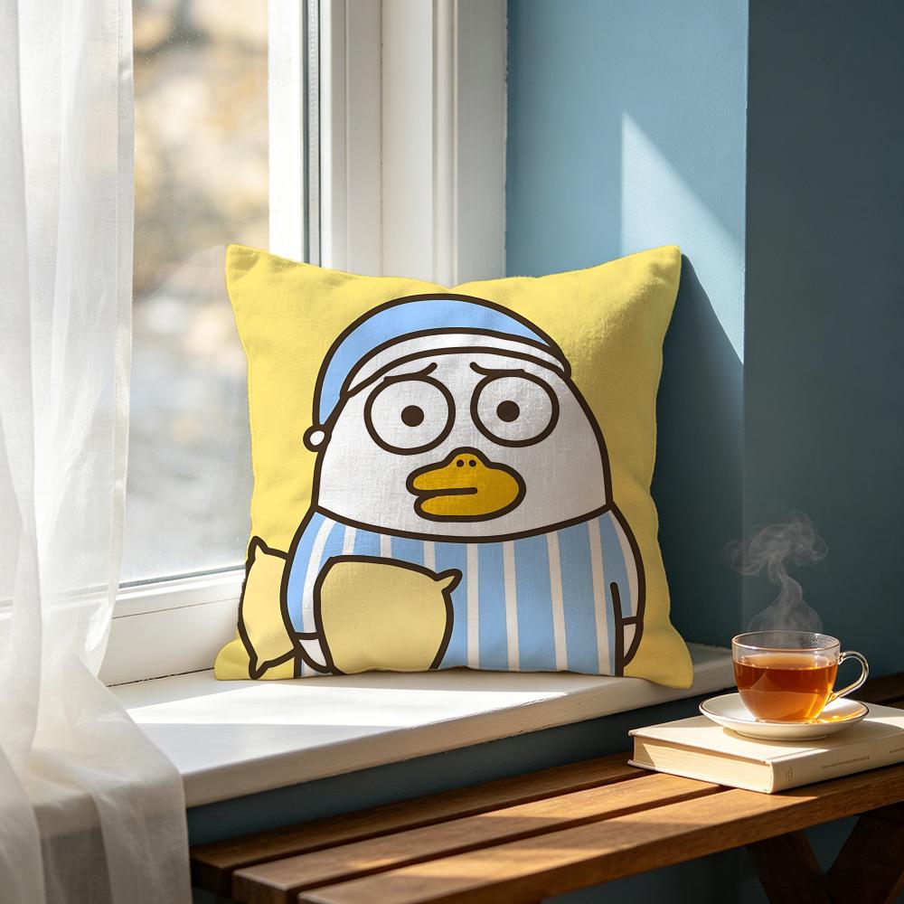Cute DDuckyo Friendsing Cushion Cover Cushion Cover Set Pcs X X X Pillowcase Decorative Sofa Home Decor