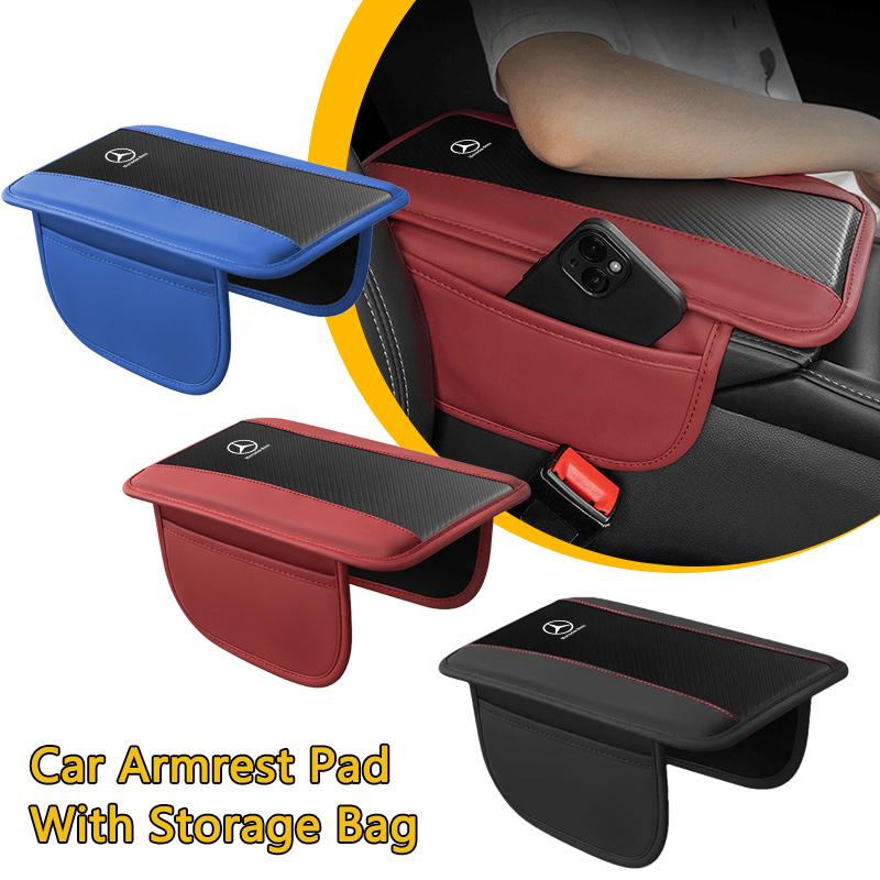 Car Center Armrest Arm Rest Box Case Cushion Pad For Mercedes Benz A B C E GL S GLA GLK CLS Class AMG W204 W205 W212 W463 W176