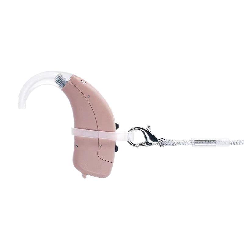 Anti-Lost Lanyard for Behind-the-Ear Hearing Aids - Protective Cord for Children & Elderly