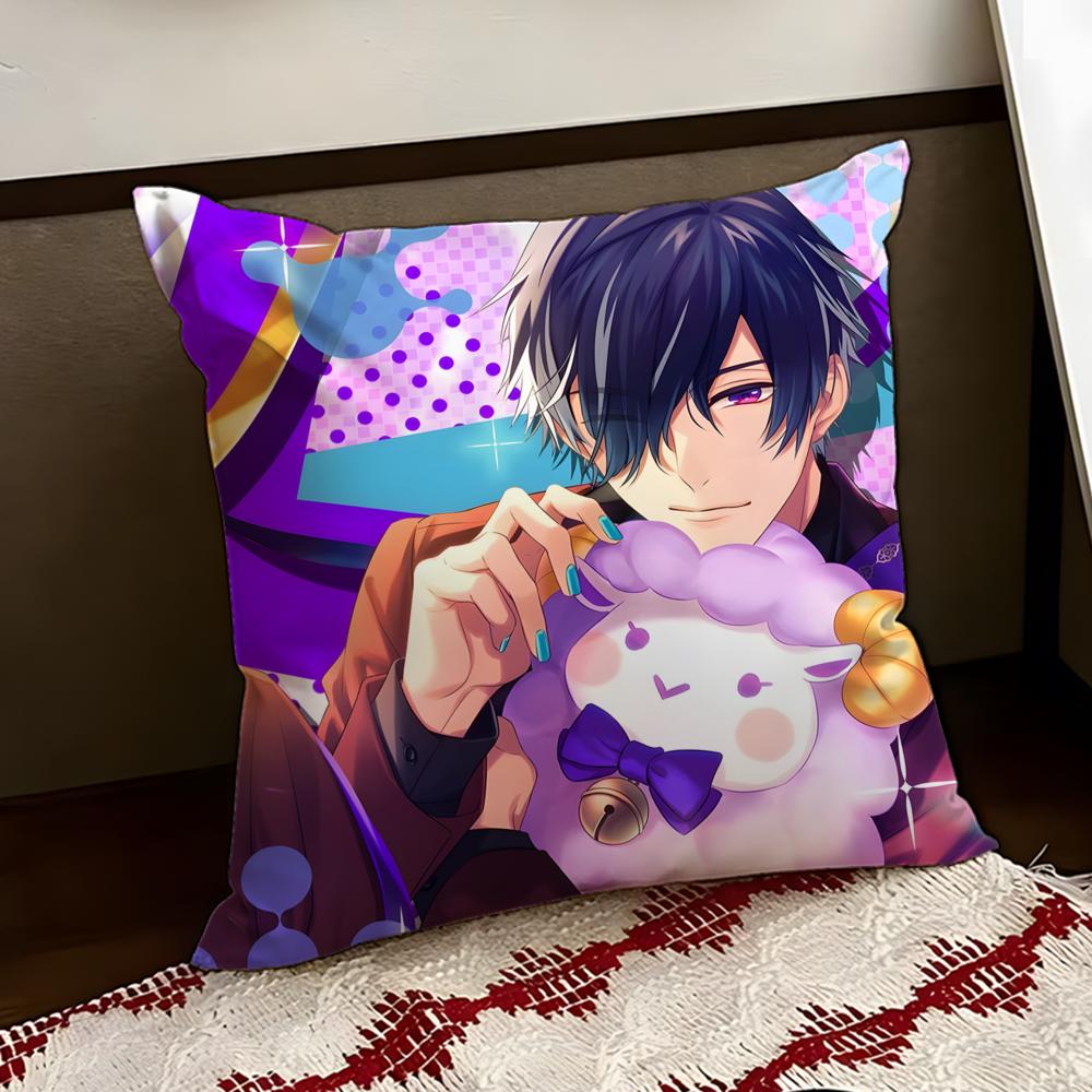 Anime Game Oobey me Cushion Cover Reversible Soft Durable Pillow Cover Home  Car MultiScene Use for Daily Comfort
