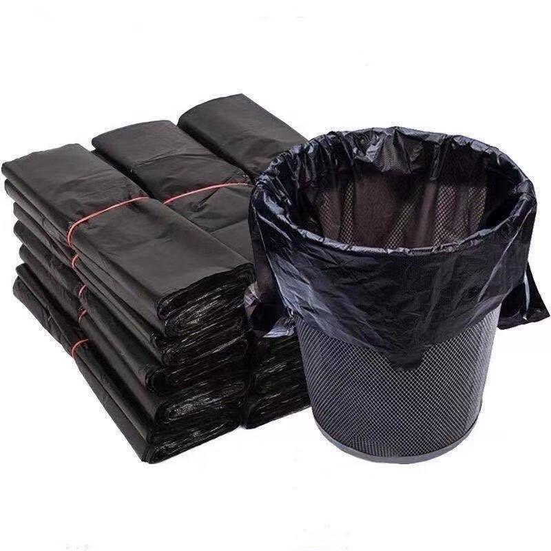 WOLSGIN Black Handled Garbage Bags