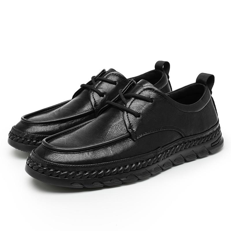 Genuine Leather Shoes For Man Leather Casual Shoes Business Oxford Shoes High Quality Designer Work Shoes