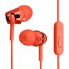 Sony MDR-EX155AP Earphones: In-ear Type with Remote Control and Microphone, Red (MDR-EX155AP R)