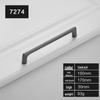 Modern Gold and Black Zinc Alloy Cabinet and Wardrobe Door Handles