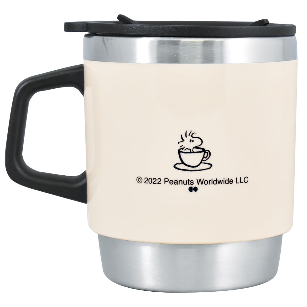 Onishi Ken Seihan Peanuts Stacking Thermos Mug BREAD Ivory PH-3010