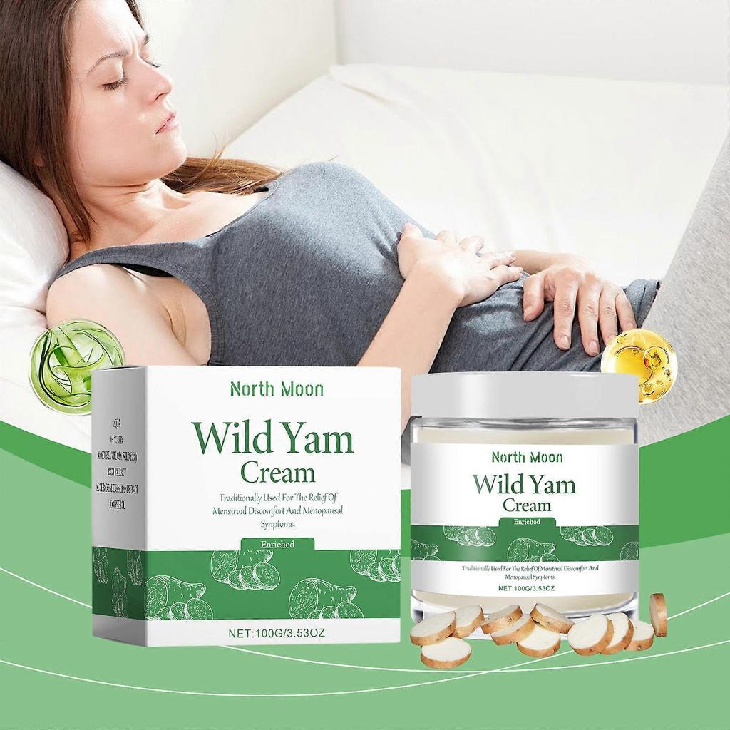 Menstrual Relief Ointment Aloe Vera Moisturizes And Nourishes Menstrual Pain Relief Yam Cream