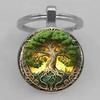 Elegant Tree of Life Pattern Pendant Keychain: Stylish, Creative, and Personalized