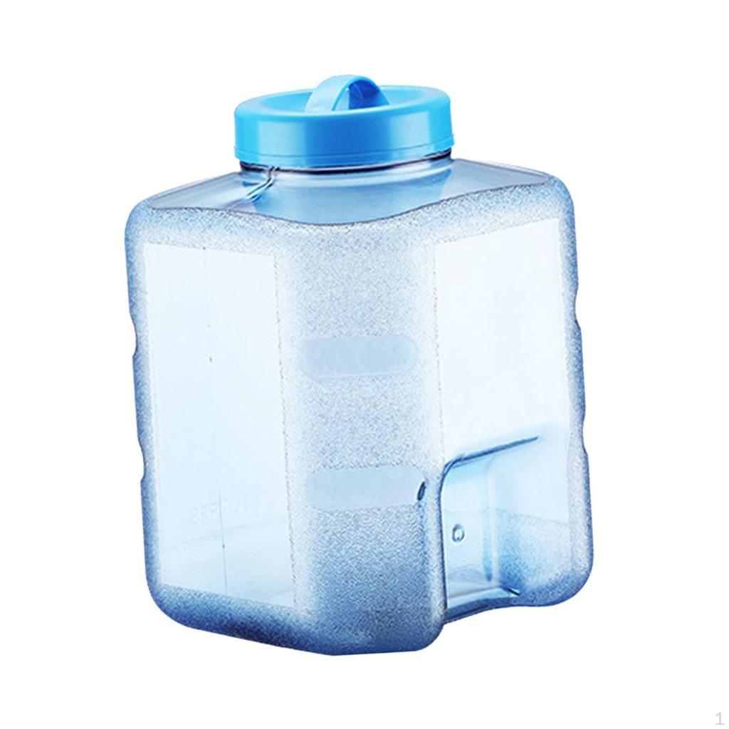 Camping Water Container Barrel Portable Tank with Lid Empty Jug Bottle for